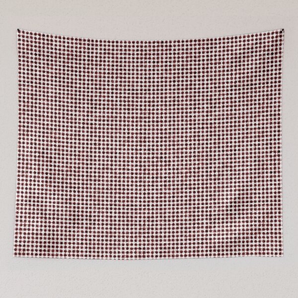 Item preview, Irregular red polka dot white background. designed and sold by MirBer.
