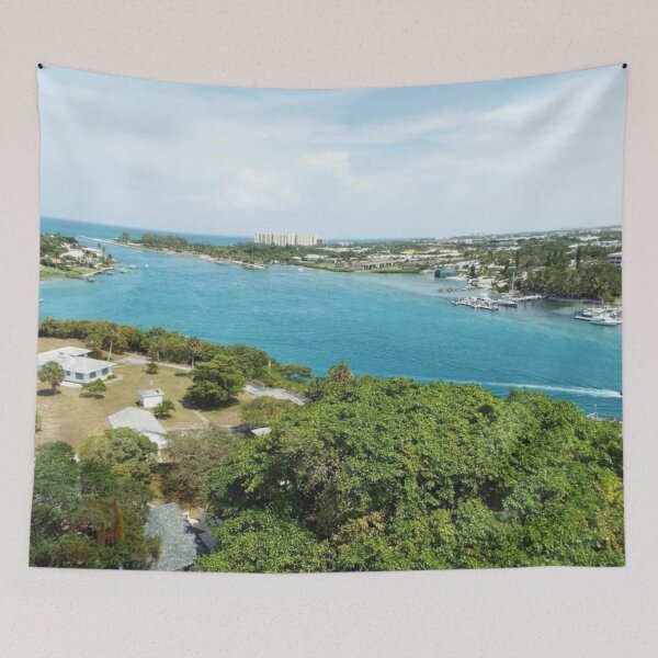 Item preview, JUPITER LIGHTHOUSE VIEW designed and sold by BridgetBresser.