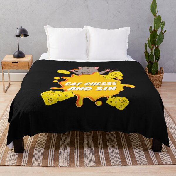 Item preview, Eat Cheese And Sin designed and sold by Eolithic.