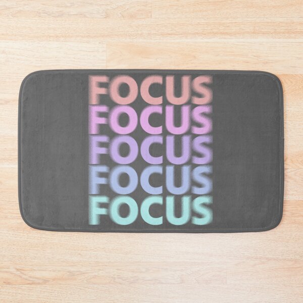 Item preview, FOCUS COLORFUL QUOTES DESIGN designed and sold by La Loca.