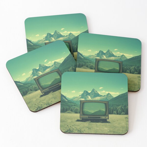 Item preview, Old style TV in the mountains  designed and sold by schamsyy.