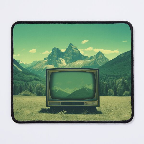 Item preview, Old style TV in the mountains  designed and sold by schamsyy.