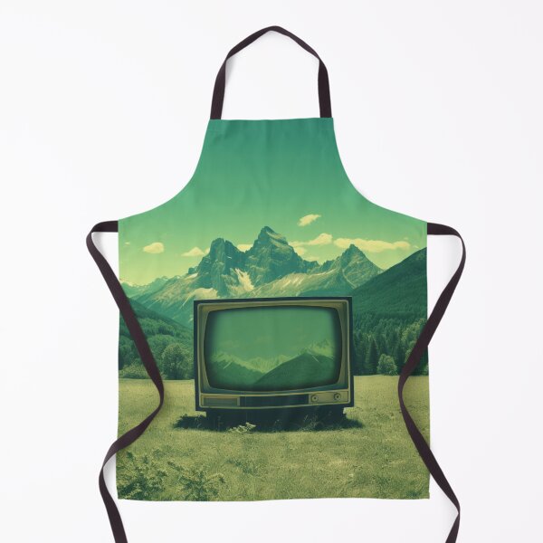 Item preview, Old style TV in the mountains designed and sold by schamsyy.