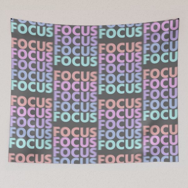 Item preview, FOCUS COLORFUL QUOTES DESIGN designed and sold by La Loca.