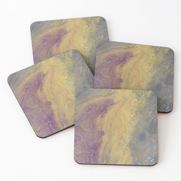 Item preview, Marbleized Yellows and Purples designed and sold by Cmrowe.