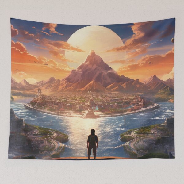 Item preview, Watching the city from afar designed and sold by schamsyy.