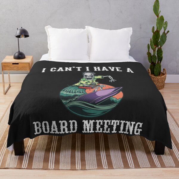 Item preview, I Can't I Have A Board Meeting Vintage Surfing Vacation designed and sold by desimino.