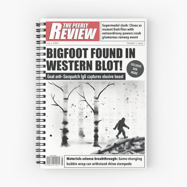 Item preview, The Peerly Review Issue 1 designed and sold by Science Lab Designs.