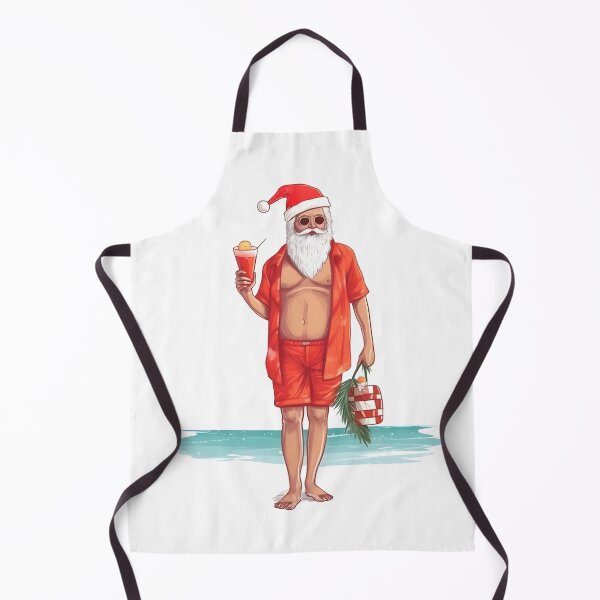 Item preview, Christmas summer santa with a cocktail Gay LGBT designed and sold by proudlyparent.