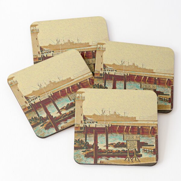 Item preview, PIER 39 designed and sold by ArtbyRolleen.