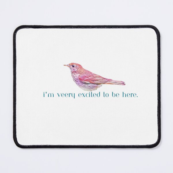 Item preview, I'm veery excited to be here designed and sold by Lexibird25.