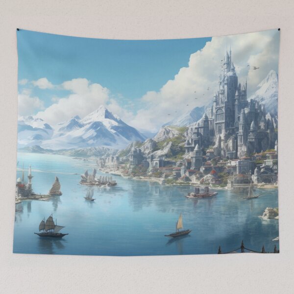 Item preview, Oceanside fantasy land designed and sold by schamsyy.