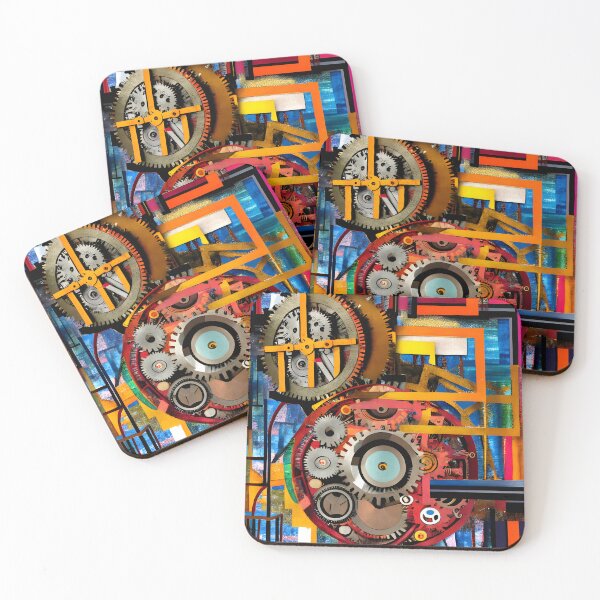 Item preview, Complex Clockwork Multi-coloured Abstract Vol 3 designed and sold by Artekinium.