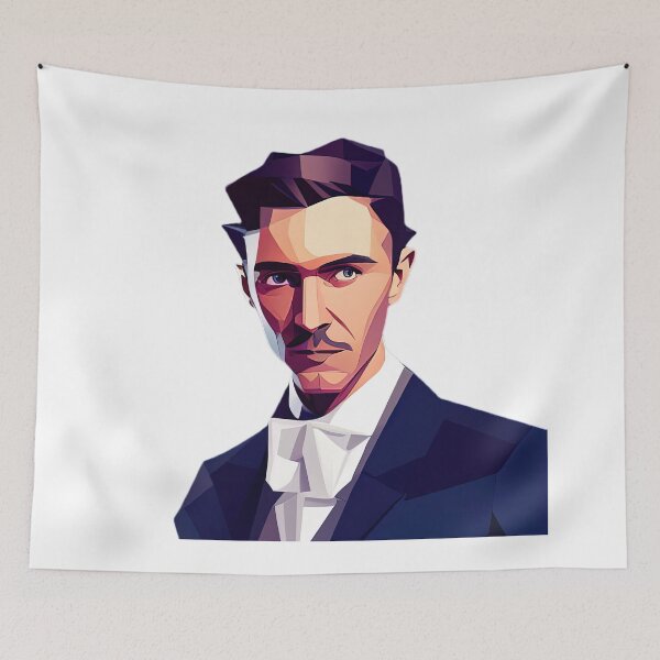 Item preview, Nikola Tesla Classy designed and sold by PolygonXYZ.