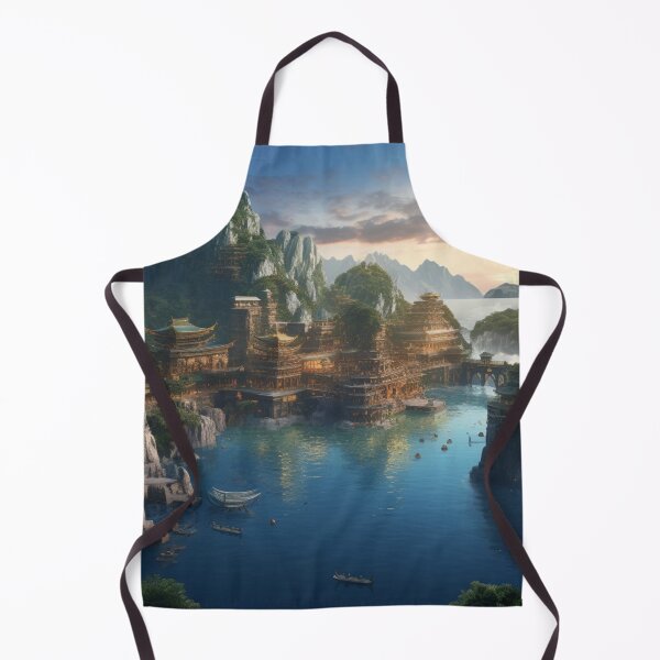 Item preview, Temple city in the cove designed and sold by schamsyy.