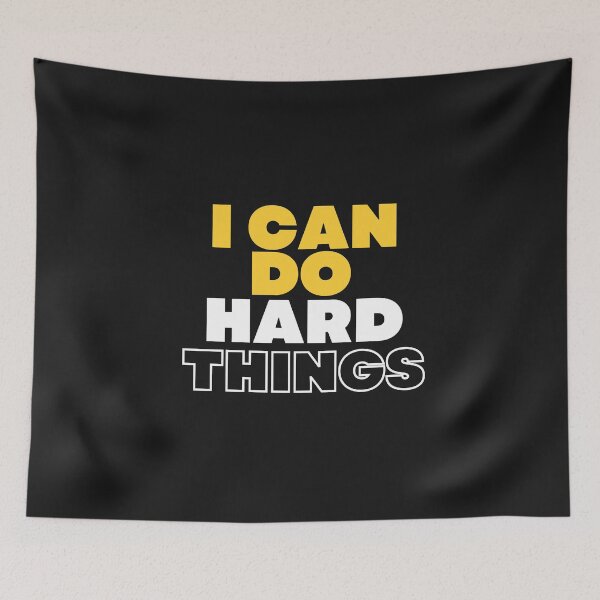 Item preview, I Can Do Hard Things: Finding Strength Within designed and sold by ValleyDream.