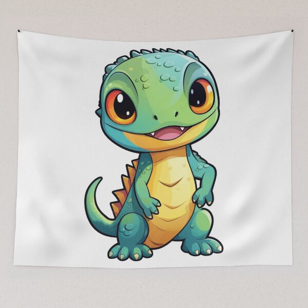 Item preview, cute lizard sticker designed and sold by Cydorshop.