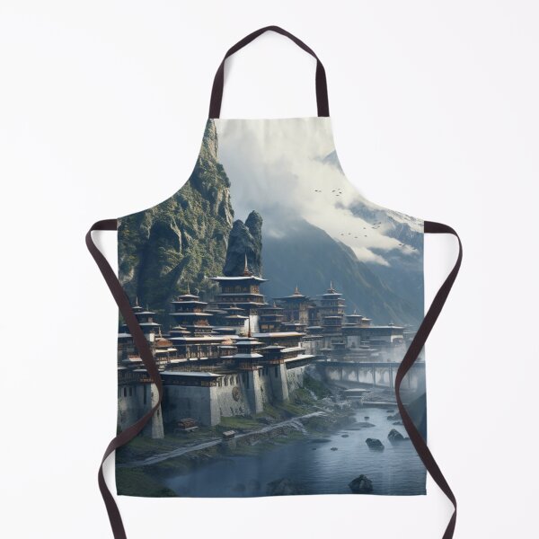 Item preview, Templeside river valley designed and sold by schamsyy.