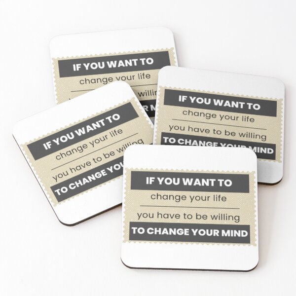 Item preview, if you want to change your life you have to be willing to change your mind designed and sold by klauswonders.
