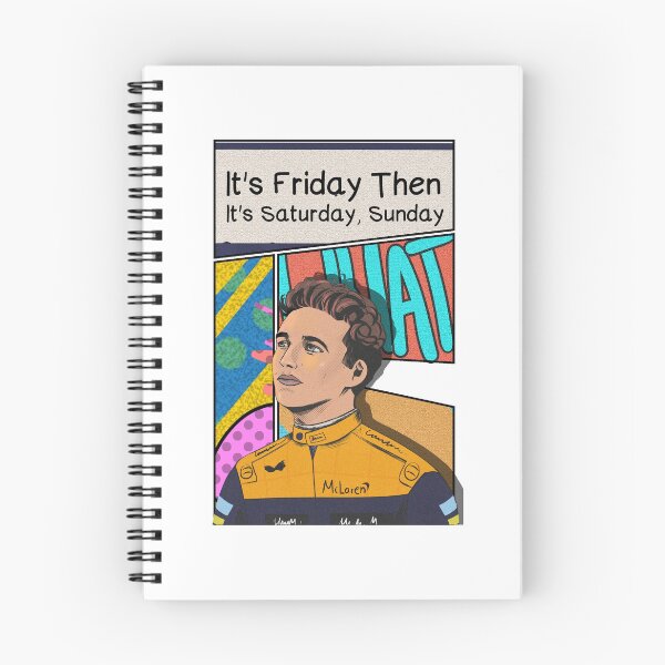 Item preview, Lando Norris comic style designed and sold by Paorez.