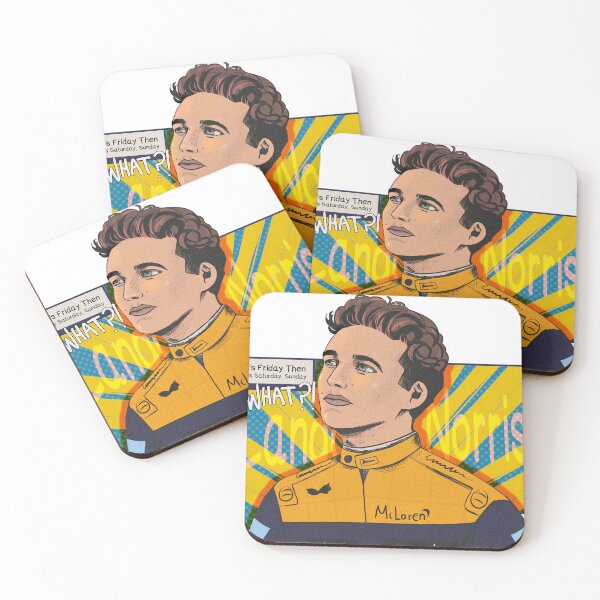 Item preview, Lando Norris comic style designed and sold by Paorez.