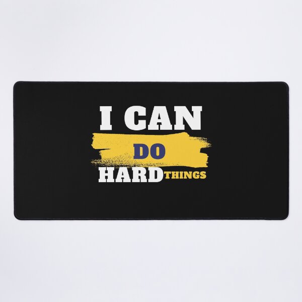 Item preview, I Can Do Hard Things: Pushing Beyond Limits designed and sold by ValleyDream.