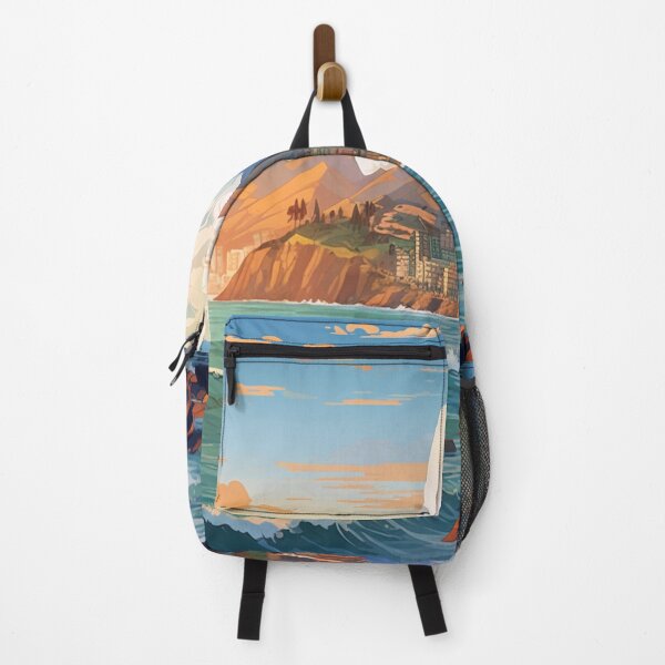 Item preview, Oceanside cityscape with a view designed and sold by schamsyy.