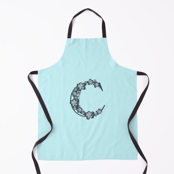 Item preview, Letter C floral monogram designed and sold by Fransyn.