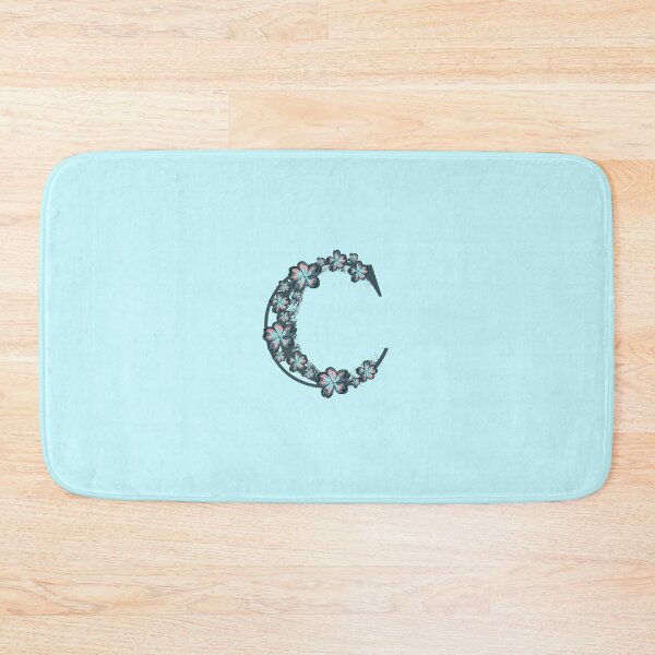 Item preview, Letter C floral monogram designed and sold by Fransyn.