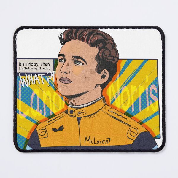 Item preview, Lando Norris comic style designed and sold by Paorez.