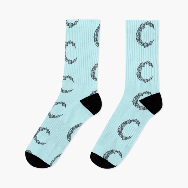 Item preview, Letter C floral monogram designed and sold by Fransyn.