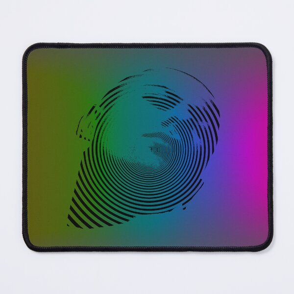 Item preview, The colored background Relax man Head designed and sold by Bigrow.