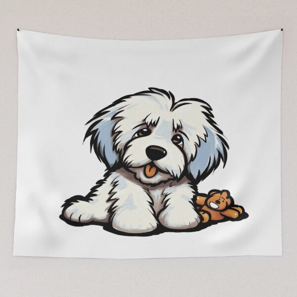 Item preview, Coton Teddy Bear - Cute Dog Art designed and sold by geodedebit.