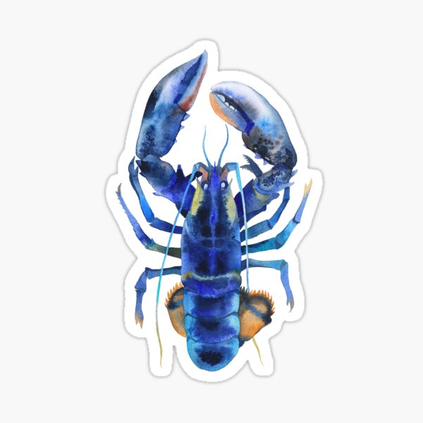 Blue Lobster №1 Sticker