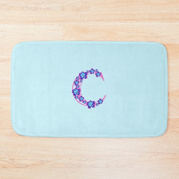Item preview, Letter C floral monogram designed and sold by Fransyn.