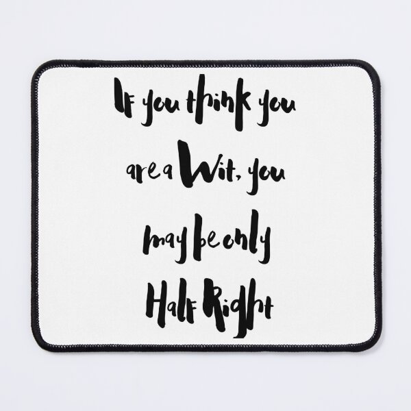 Item preview, Wit or Half-Wit? - Funny T-Shirts designed and sold by SavvySeller.