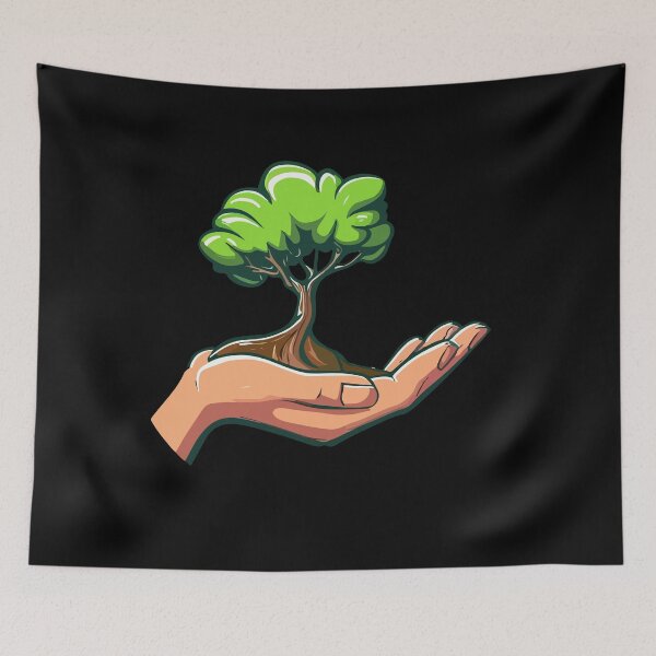 Item preview, Beautiful tree growing on hand designed and sold by Colorful Dreams.