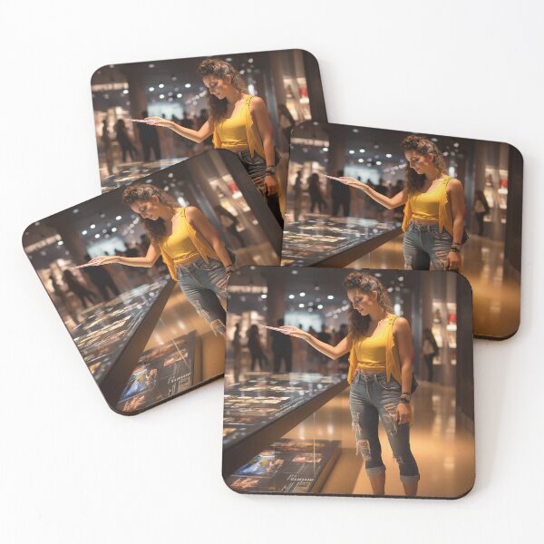Item preview, Female Augmented Reality (AR) Designer Enhancing Reality designed and sold by TheBrainArt.