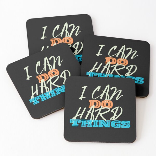 Item preview, I Can Do Hard Things: Triumphing Against All Odds designed and sold by ValleyDream.