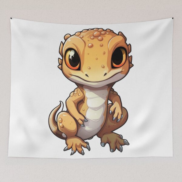 Item preview, cute lizard sticker designed and sold by Cydorshop.