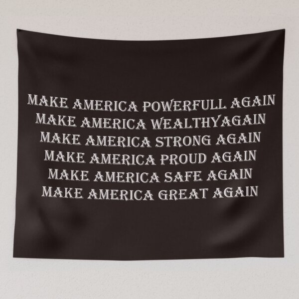 Item preview, Make America Great Proud Wealthy Strong Proud Safe Great Again designed and sold by SOTNINC.
