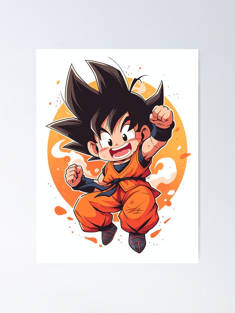 Dragon Ball Kid Goku/Gift For Men and Women | Poster