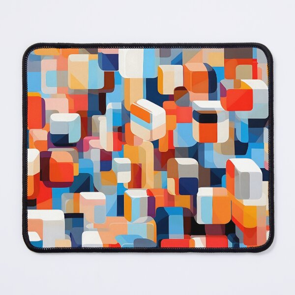 Item preview, Vibrant Cubes Pattern Extravaganza designed and sold by imaginariumlab.