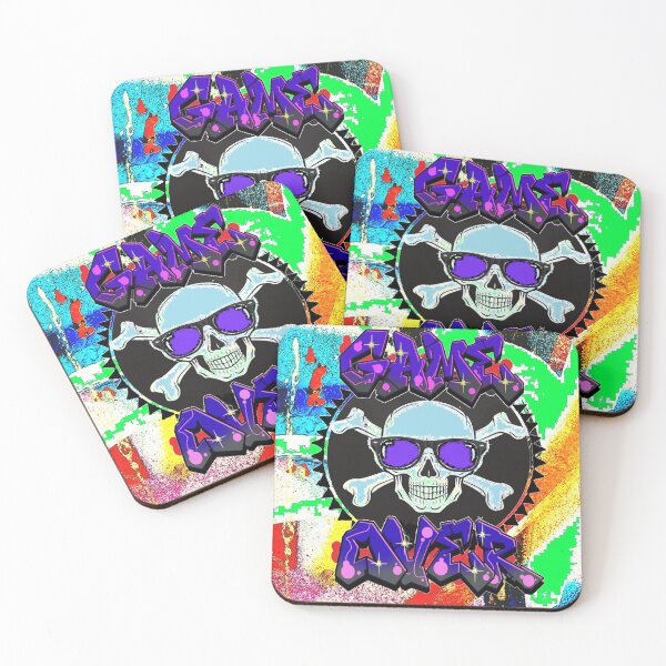 Item preview, Graffiti Game Over 23 Sticker  designed and sold by LowEndGraphics.