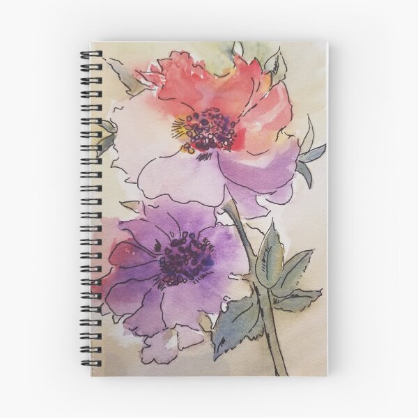 Item preview, Purple floral designed and sold by Nancy Roche.