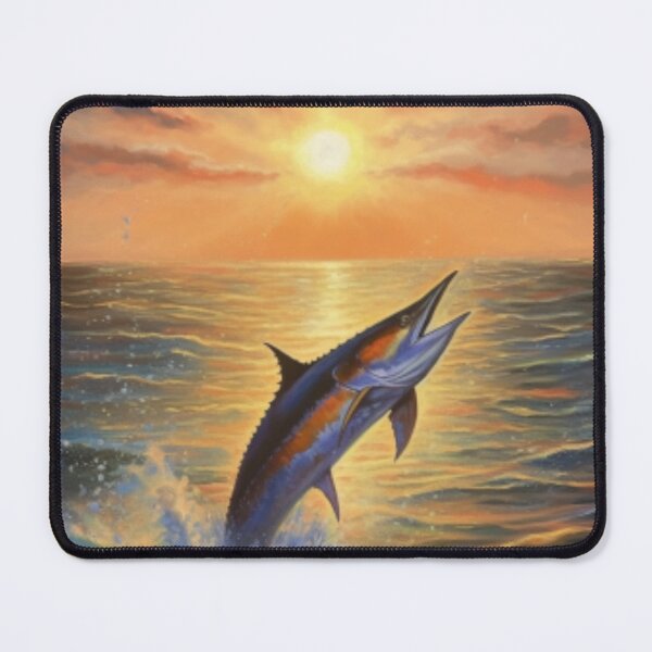 Item preview, Beautiful Oil painting of a fish jumping out of water designed and sold by SPECTRA005.