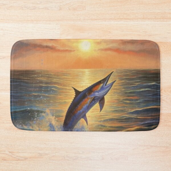 Item preview, Beautiful Oil painting of a fish jumping out of water designed and sold by SPECTRA005.
