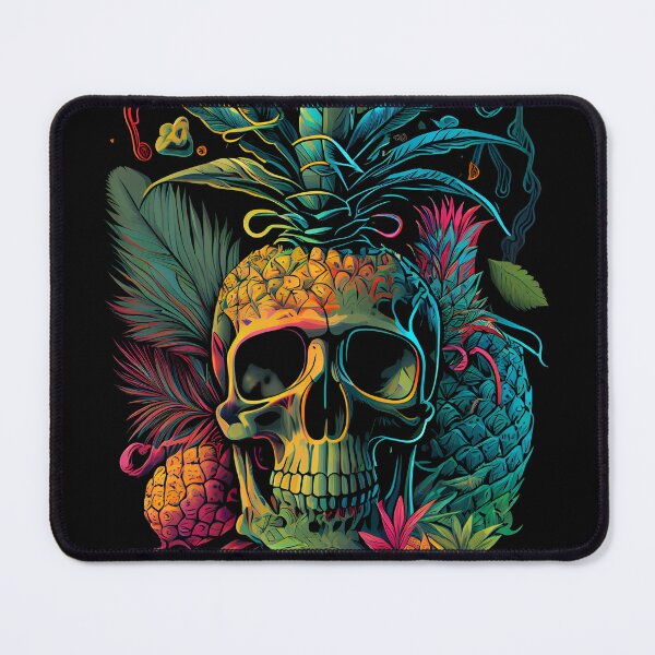 Item preview, Trippy Pineapple Skull designed and sold by MindWave THC.