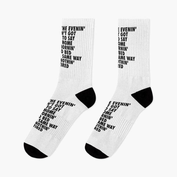 Item preview, I get up in the evening (black) designed and sold by didijuca.