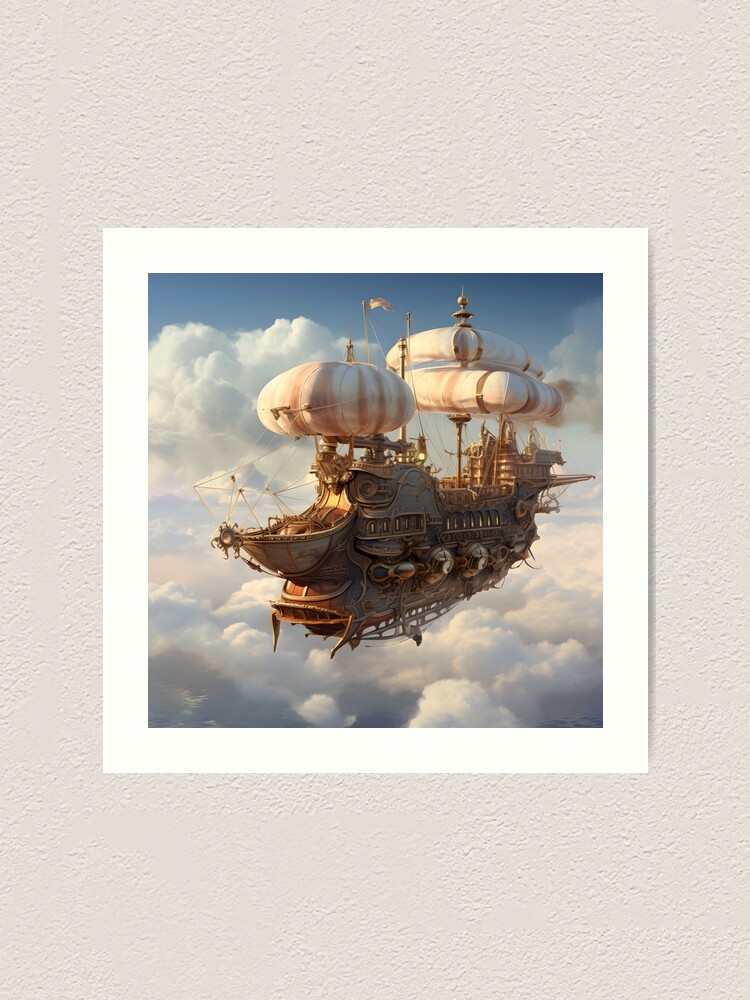 Wall Art Print, Pirate Ship